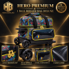 Premium 1 Ball Roller Bowling Bag Deluxe (Justice & Supervillain Designs)