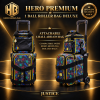 Premium 1 Ball Roller Bowling Bag Deluxe (Justice & Supervillain Designs)