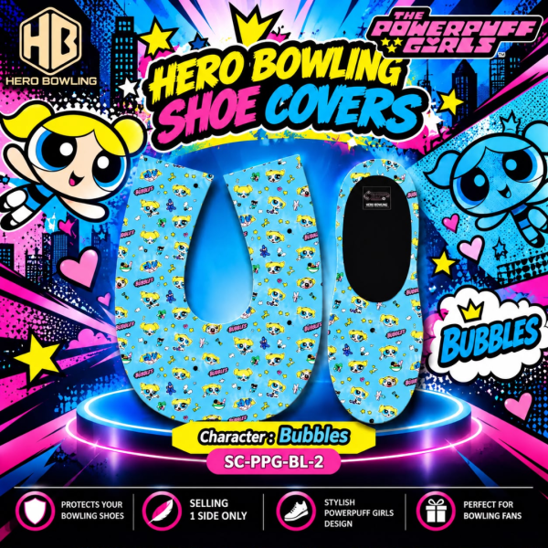 Powerpuff Girls Designs Shoe Covers (Selling 1 Side Only)