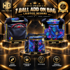 Premium 1 Ball Add On Bag (Justice & Supervillain Designs)