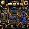 Premium 1 Ball Add On Bag (Justice & Supervillain Designs)