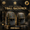 Premium 1 Ball Backpack (Justice & Supervillain Designs)