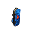 DC The Superman Design 3 Ball Tournament Roller Tote Bowling Bag (Add on Shoe Bag)