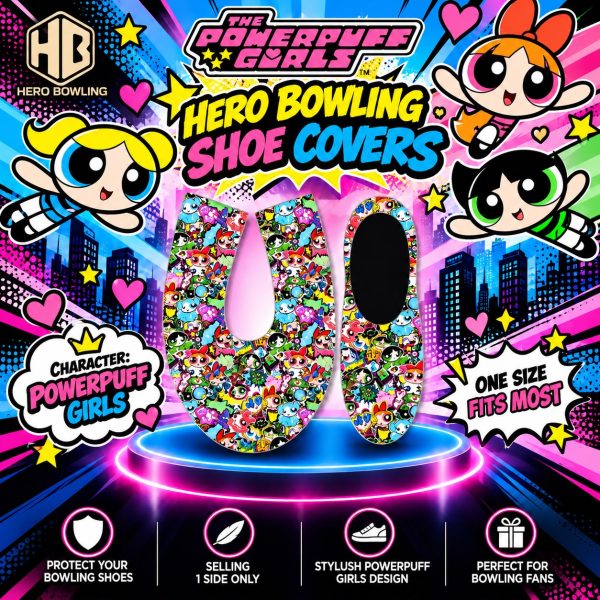 Powerpuff Girls Designs Shoe Covers (Selling 1 Side Only)